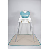 Aqua Fırfırlı Mama Önlüğü & Örtü